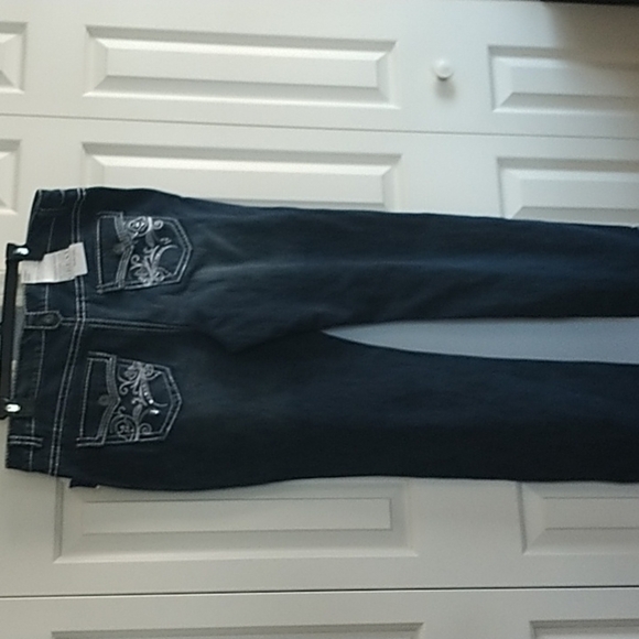 Style & Co. Barley Boot Dark Wash Jeans 18 - Picture 3 of 13